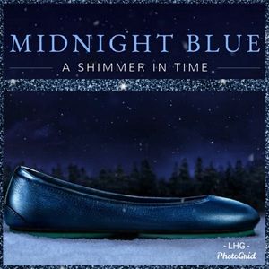 NIB size 8 Limited Edition Tieks in Midnight Blue